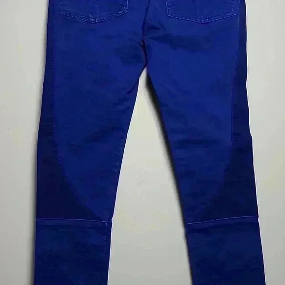 RAG & BONE Bright Blue Skinny For Intermix Jeans Size 28 Limited Edition - Picture 11 of 16
